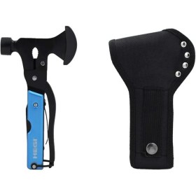 Resim 18 fonksiyonlu Kamp Baltası & Çekiç – Paslanmaz Çelik | Outdoor & Survival 