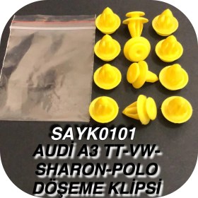 Resim Say Audi A3 TT - VW Sharon Polo Döşeme Klipsi 