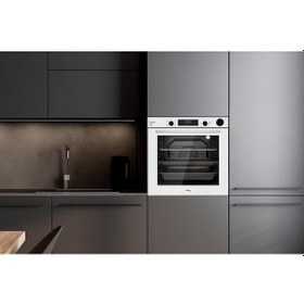 Resim Tommatech TAF6004WSP 80 LT Ankastre Elektrikli Fırın Beyaz 