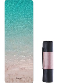 Resim Gymo Pro Series Süet 7Mm Tpe Yoga Matı Pilates Minderi Azure Mavi 