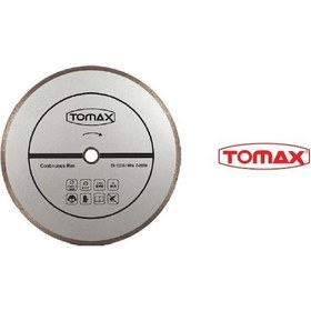 Resim Tomax Sürekli Elmas Fayans Kesici Daire Testere 180 X 2.2 X 22 Mm 