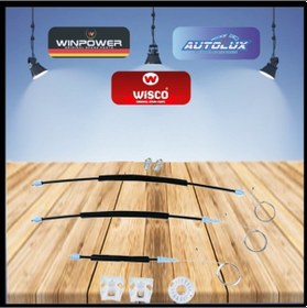 Resim Cam Krıko Tamır Takımı On Sol 4 Kapı Vw Golf3 92-98 [367] 