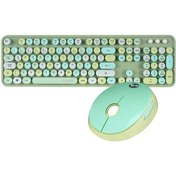 Resim Everest KM-6282 Kablosuz Q Multimedia Klavye Mouse Set (İthalatçı Garantili) 