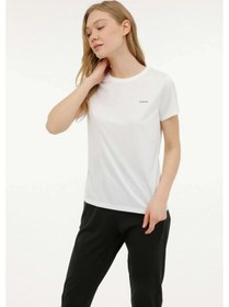 Resim Kinetix Wb Pes C Neck 11sn230 5fx Kadın Kısa Kol T-shirt 101931685 Ekru 