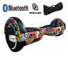 Resim Citymate Elektrikli Kaykay Scooter Hoverboard Akıllı Dengeli - Hover Kart - Çanta Full Paket Desen13 