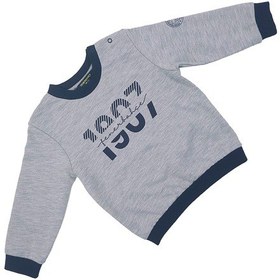 Resim Fenerbahçe Lisanslı Uzun Kol Lacivert Bebek 1907 Sweat Gri 