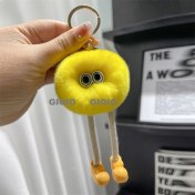 Resim Silver1 Peluş Bebek Anahtarlık Kolye Sevimli Biblolar Bebek Çekicilik Küçük Kolye (Yurt Dışından) 