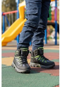 Resim Aspor Siyah Gri Polarlı Erkek Çocuk Outdoor Bot Çok Renkli 