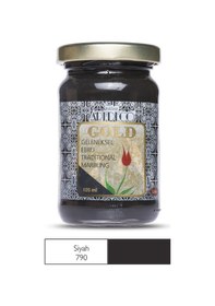Resim Artdeco Gold Geleneksel Ebru Boyası 105Ml - 790 Siyah 