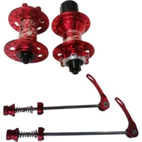 Resim Pasak Ön Arka Göbek Seti 6VIDA Rulmanlı - Kırmızı 