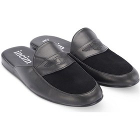 Resim Boss Erkek Siyah Lüks Rahat Hafif Konforlu Misafir Ev Terliği Siyah 