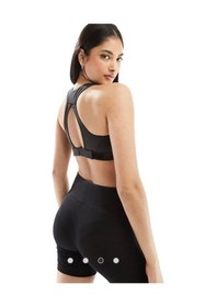 Resim Nike Swoosh Fly Bra Ndd Sport Büstiyer Siyah 