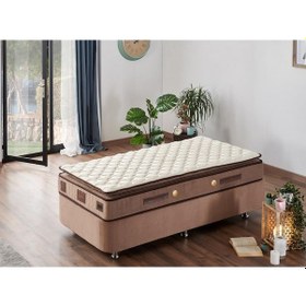 Resim Nironyatak W.Cotton 90X190 Tek Kişilik Pedli Yatak Full Ortopedik Yaylı Yata 