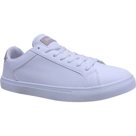 Resim Kinetix Beyaz Altın Bağcıklı Sneakers Spor Ayakkabı Beyaz 