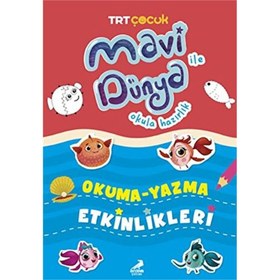 Resim Mavi Dünya Okula Hazırlık - Okuma Yazma Etkinlikleri 