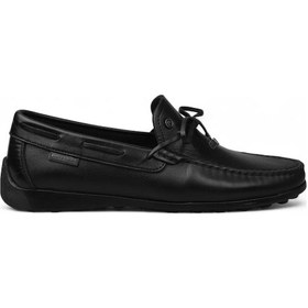Resim Pierre Cardin 14904pc Loafer Siyah %100 Deri Erkek Babet Ayakkabı Siyah 