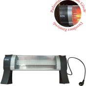 Resim Cfr Quartz Mini Isıtıcı 1500 W Devrilme Emniyetli Elektrikli Soba Masa Altı Soba 