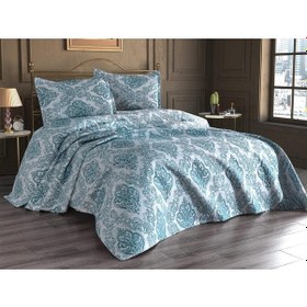 Resim Çeyiz Diyarı Sude Jakarlı Yatak Örtüsü Petrol (541553814) Petrol 