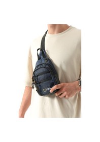Resim Body Bag Çanta Erkek Göğüs Sırt Çantası Fonksiyonel Kullanım Badybag 23 14 Cm The Northwest Lacivert 