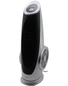 Resim Kiwi Kfan-7690 Kule Tipi Turbo Fan Vantilatör Kumandalı - Dokunmatik Ekran 130w 3 Kademe Hız Y: 75cm 5250 
