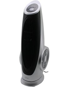 Resim Kiwi Kfan-7690 Kule Tipi Turbo Fan Vantilatör Kumandalı - Dokunmatik Ekran 130w 3 Kademe Hız Y: 75cm 5250 
