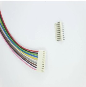 Resim 2,54mm 10 Pin 2510 Kablolu Dişi Konnektör + 180D Erkek PCB Tipi 30cm - 0,50mm 