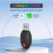 Resim Fastbuy Hang Jıng Siyah Kablosuz Carplay Adaptörü İphone İçin Tak Çalıştır Android Auto Uyumlu Araba Elektronik Dongle 