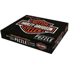 Resim Harley Davidson Harley-davidson Bar & Shield Logo Shaped Puzzle - 571 Pieces 