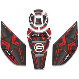 Resim Cf Moto 250 Sr Tank Pad Set 2016/ 2023 Uyumlu 08 