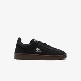 Resim Lacoste Baseshot Premium Erkek Siyah Sneaker 