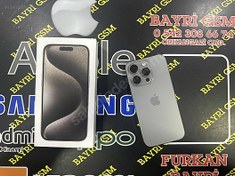 Resim Apple iPhone 15 Pro İkinci El TR | 256 GB | Natürel Titanyum İkinci El IPHONE 15 PRO 256 GB