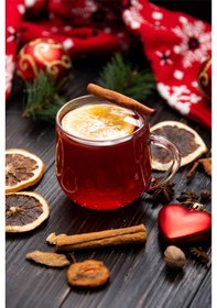 Resim Meyve Çayı Rhubarb Cocktail & French Press Seti 