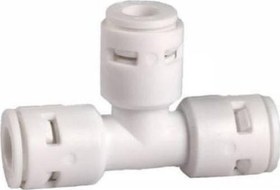 Resim Su Arıtma Cihazı Için Üç Tarafı Quick Geçmeli T Dirsek Fitting 