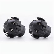 Resim Hightower Motosiklet Modifikasyon Aksesuarları Elektrikli Scooter Haotian Ghost Fire Ön Fork Koruma Kupası 3 Renk Siyah 