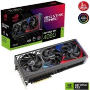 Resim ASUS Rtx4090 24gb Rog Strix Rtx4090-24g Gaming Gddr6x 384bit Hdmi Dp Pcie 16x V4.0 