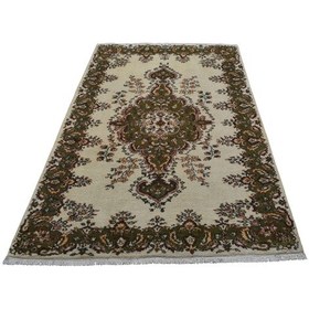 Resim Zehra Abla Halı Yeni El Dokuma 5m2 Nadide Göbekli Sümerbank Yün Halı 7018 Çok Renkli 