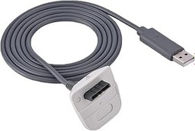 Resim Rankomu usbcharger Xbox 360 Wireless Controller USB Charging Cable, Quick Charge Cord for Xbox 360 Controller, 2 m Long, White 
