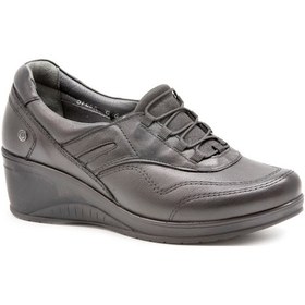 Resim Forelli Versa 57605 Siyah Bayan Ayakkabı Comfort Siyah 