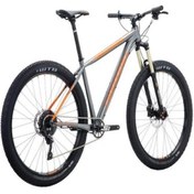 Resim Cannondale Beast Of The East 3 27,5 Dağ Bisikleti - Gümüş\u002Fturuncu 