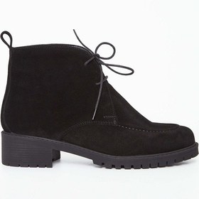 Resim Tamer Tanca Kadın Hakiki Deri Siyah Süet Casual Bot 33 19506 Bn Bot Sk23/24 Sıyah Suet 