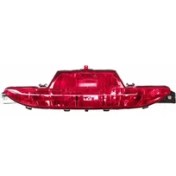 Resim Arcane Arka Sis Lambası Kapağı,araba Arka Tampon Sis Lambası Park Reflektörü Ampul Olmadan Arka Lambalar 9674308980 208 Hatchback 2012-2019,KIRMIZI (Yurt Dışından) 