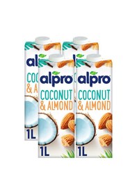 Resim Alpro Hindistan Cevizi & Badem Sütü 4 x 1 L 