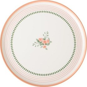 Resim Keramika Çiçekli Pasta Tabağı 22 Cm 3 Adet Renkli 