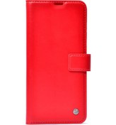 Resim Redmi Note 13 Pro 5g Kılıf Tchs Kar Deluxe Kapaklı Kılıf - Kırmızı Kirmizi 