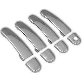 Resim Vw Golf-5 2004-2009 Model Arası Krom Kapı Kolu 4 Kapı 8 Parça Paslanmaz Çelik 