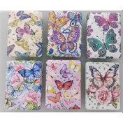 Resim 12'li Büyüteçli Dikdörtgen Cep Aynası 