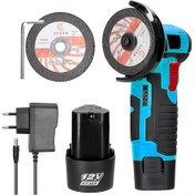 Resim Reedark 12v Kablosuz Mini Taşlama Makinesi - Ahşap, Metal, Taş Ve Seramik Kesme & Parlatma İçin Çok Fonksiyonlu 