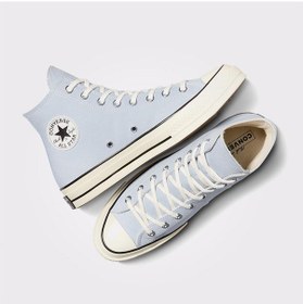 Resim Converse Chuck 70 Hi Mavi Sneaker Gri 
