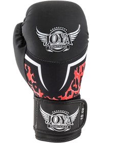 Resim Joya Kadın Kırmızı Kick Boks Eldiveni | Sentetik Deri JW038R - 12 OZ 