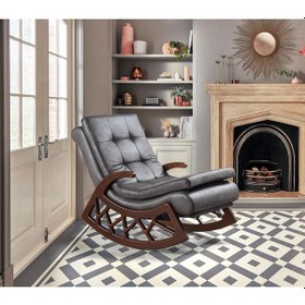 Resim Most Woodarm %100 Ağaç Dinlenme Koltuğu İthal Nubuk Kumaş 